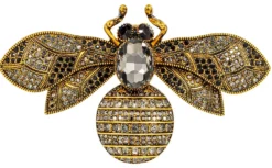 Bijou Brigitte Broschen>Brosche - Gleaming Garden gold