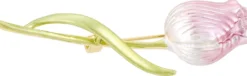 Bijou Brigitte Broschen>Brosche - Gleaming Tulip grün, rosa