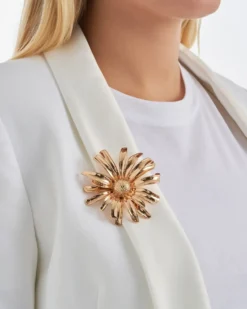 Bijou Brigitte Broschen>Brosche - en Blossom gold