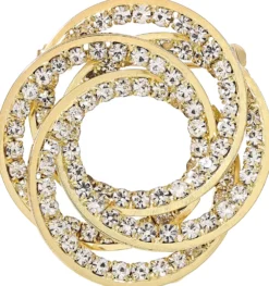 Bijou Brigitte Broschen>Brosche - en Circles gold