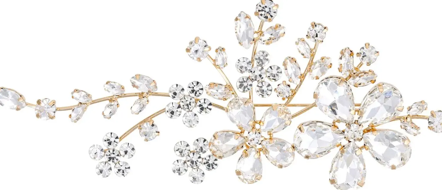 Bijou Brigitte Broschen>Brosche - Graceful Flower gold