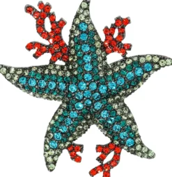 Bijou Brigitte Broschen>Brosche - Green Star grün