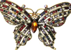 Bijou Brigitte Broschen>Brosche - Honey Wings gold, mehrfarbig