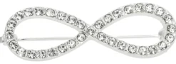 Bijou Brigitte Broschen>Brosche - Infinity Shine silber