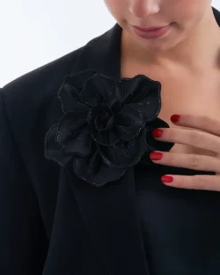 Bijou Brigitte Broschen>Brosche - Midnight Gloom schwarz