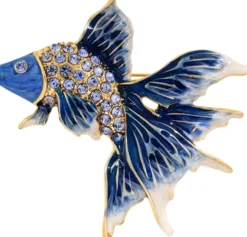 Bijou Brigitte Broschen|Maritimer Schmuck>Brosche - Ocean Sparkle blau