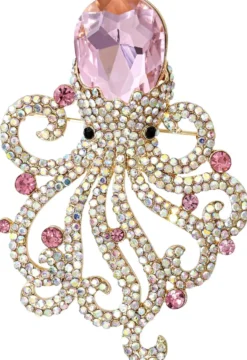 Bijou Brigitte Broschen>Brosche - Ocean Treasures rosa, mehrfarbig