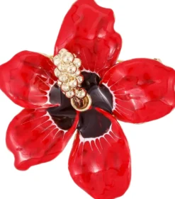 Bijou Brigitte Broschen>Brosche - Pretty Spring rot