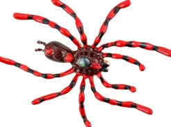Bijou Brigitte Broschen>Brosche - Red Venom schwarz, rot