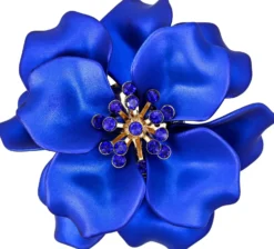 Bijou Brigitte Broschen>Brosche - Sapphire Blossom blau