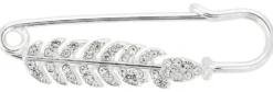 Bijou Brigitte Broschen>Brosche - Showing Leaf silber