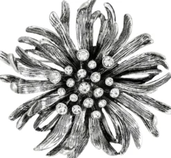 Bijou Brigitte Broschen>Brosche - Silver Edelweiß silber