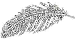 Bijou Brigitte Broschen>Brosche - Silver Feather silber