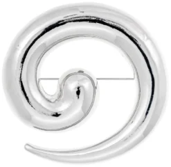 Bijou Brigitte Broschen>Brosche - Silver Spiral silber