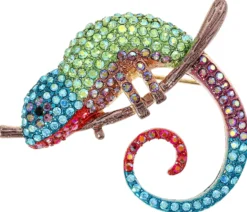 Bijou Brigitte Broschen>Brosche - Sparkly Cutie mehrfarbig