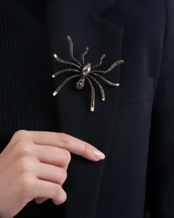 Bijou Brigitte Broschen>Brosche - Spooky Sparkle schwarz