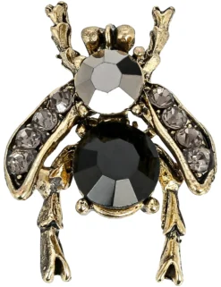 Bijou Brigitte Broschen>Brosche - Sweet Fly gold