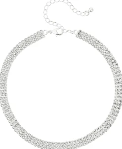Bijou Brigitte Choker>Choker - Crystal Shine silber