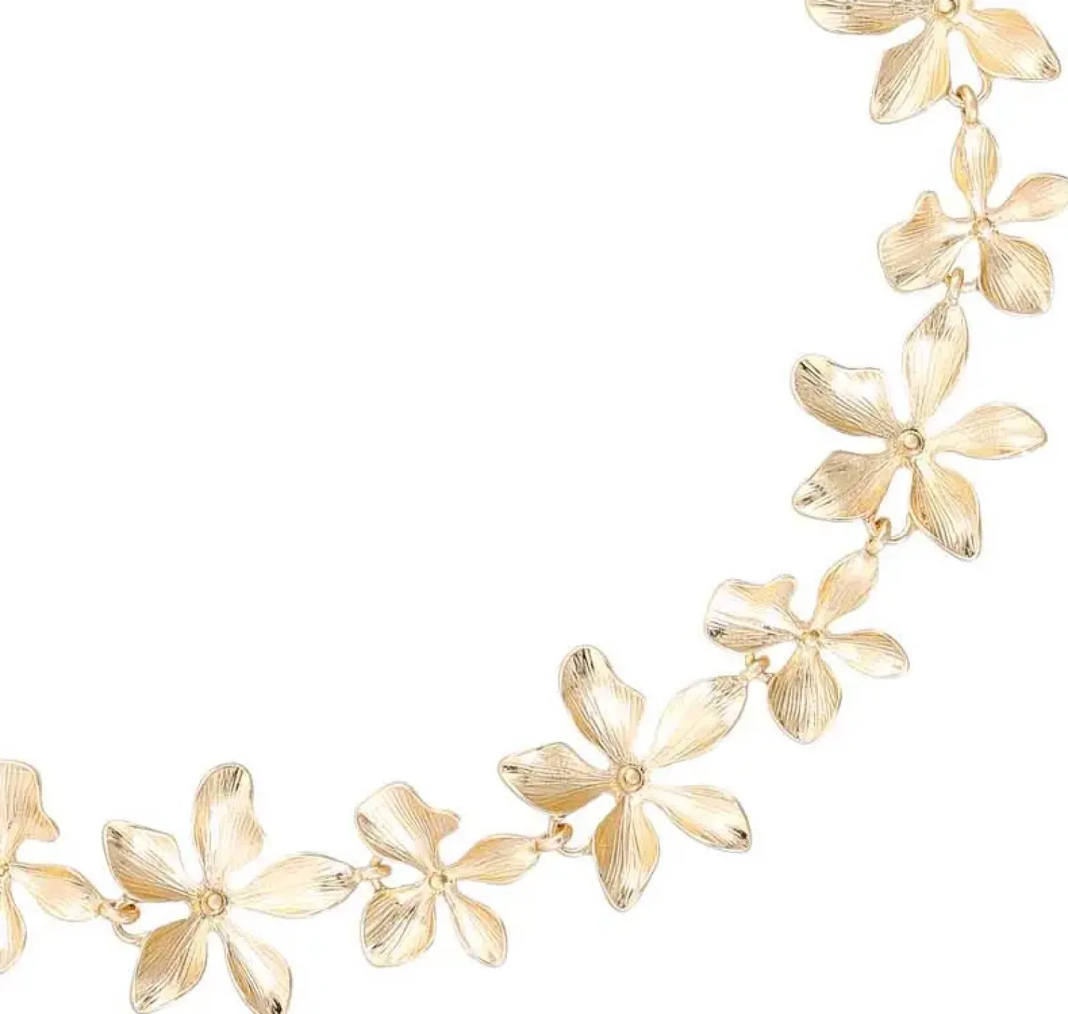 Bijou Brigitte Choker|Ketten Gold>Choker - Gilded Flower gold