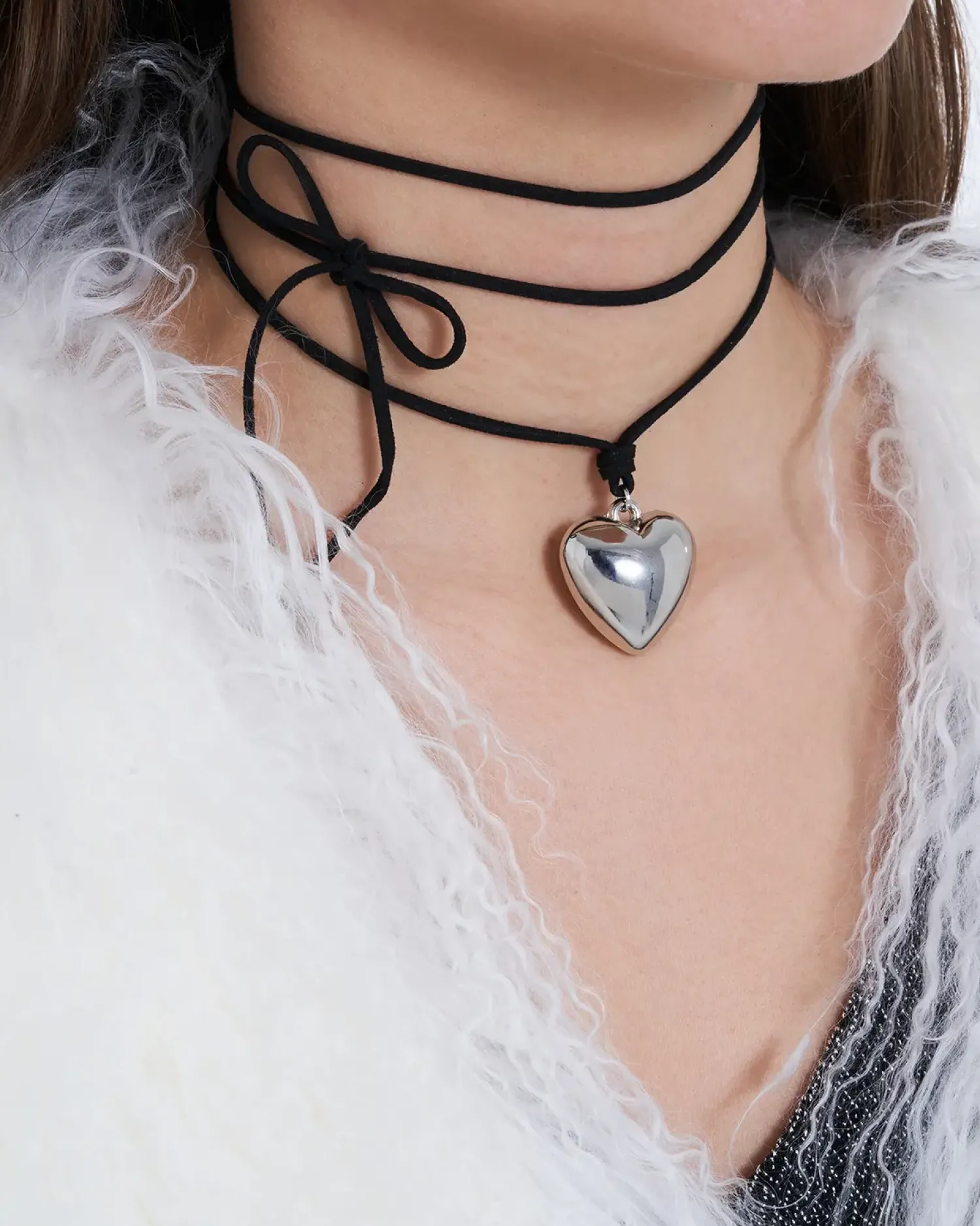 Bijou Brigitte Choker|Für Bestimmte Personen>Choker - Harmony Heart schwarz