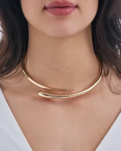 Bijou Brigitte Choker|Statement-Ketten>Choker - Perfect Eyecatcher gold
