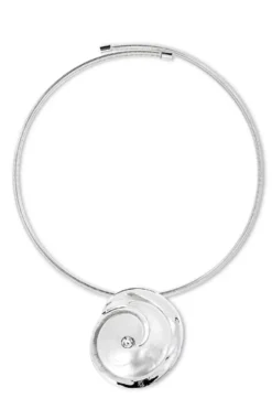 Bijou Brigitte Choker|Maritimer Schmuck>Choker - Silver Flower silber