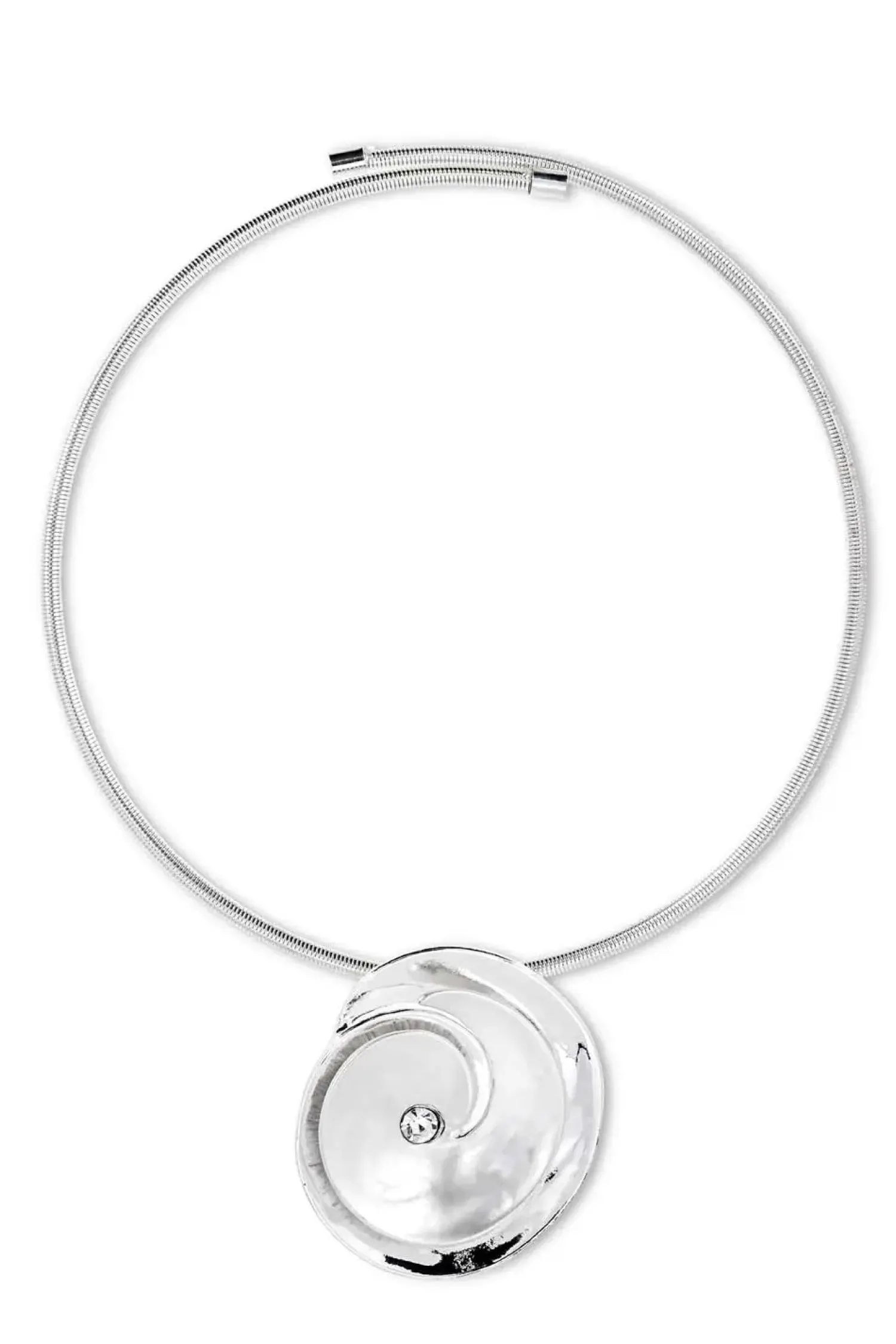 Bijou Brigitte Choker|Maritimer Schmuck>Choker - Silver Flower silber