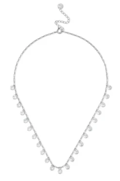 Bijou Brigitte Ketten 925Er Silber|Choker>Choker - Sparkly Zirconia silber