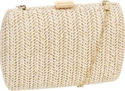 Bijou Brigitte Abendtaschen|Clutches>Clutch-Box - Beach Style beige