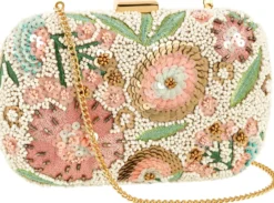 Bijou Brigitte Clutches|Hochzeitsgäste>Clutch Box - Beaded Blossom mehrfarbig