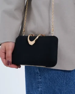 Bijou Brigitte Abendtaschen|Clutches>Clutch-Box - Black Glamour schwarz