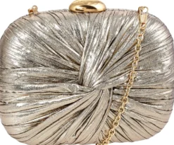 Bijou Brigitte Abendtaschen|Hochzeitsgäste>Clutch Box - en Gleam gold