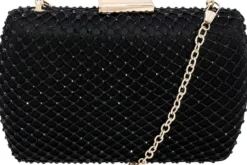 Bijou Brigitte Abendtaschen|Clutches>Clutch-Box - Midnight Shine schwarz