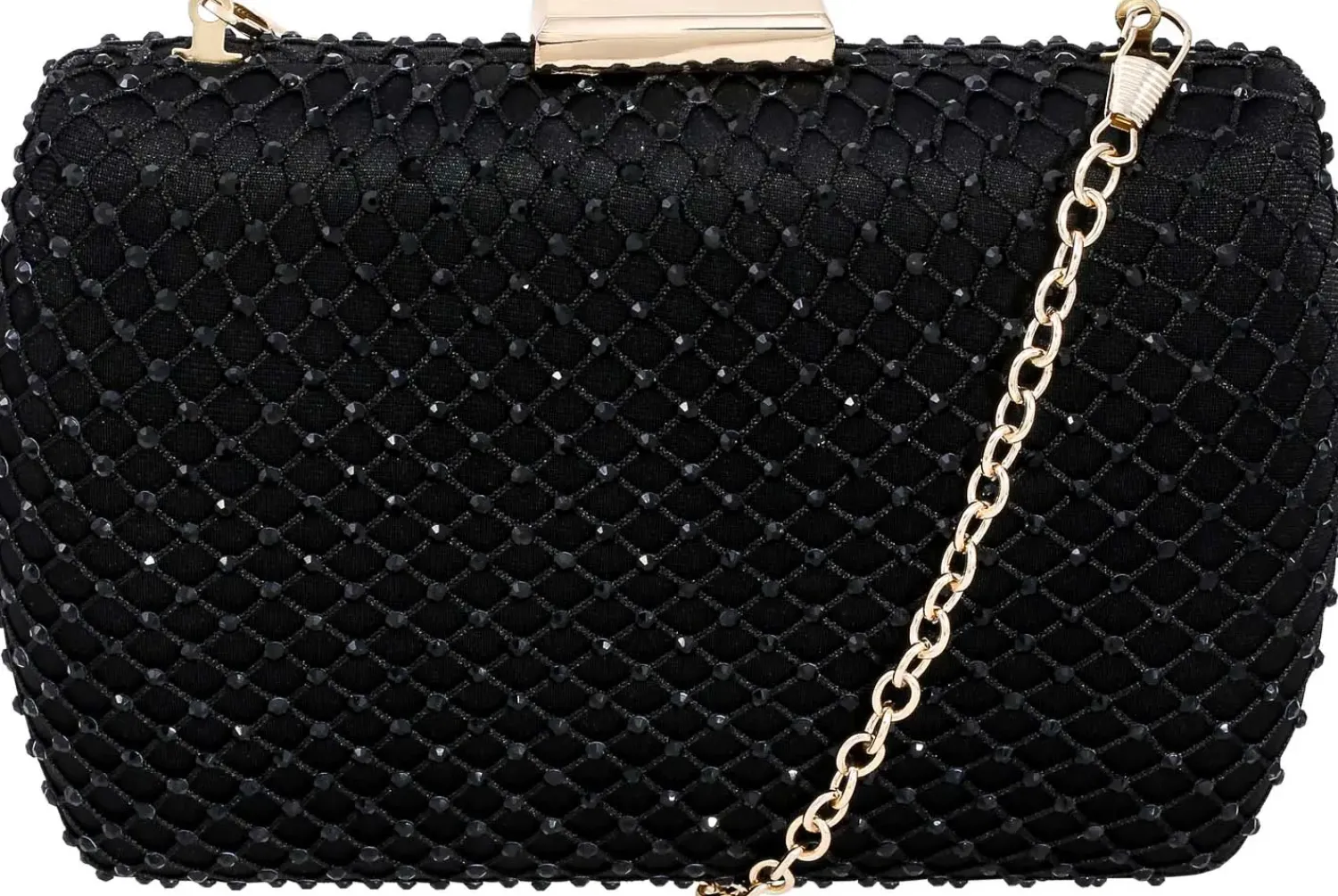 Bijou Brigitte Abendtaschen|Clutches>Clutch-Box - Midnight Shine schwarz