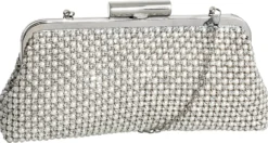 Bijou Brigitte Clutches|Brautschmuck>Clutch - Diamond Shine silber