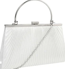 Bijou Brigitte Taschen Silber|Abendtaschen>Clutch - Glorious Glamour silber