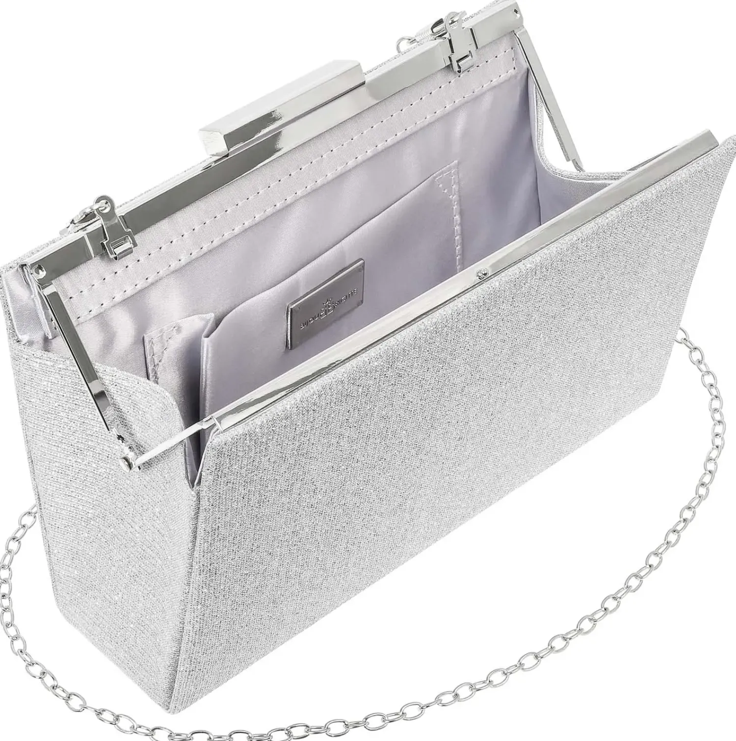 Bijou Brigitte Taschen Silber|Abendtaschen>Clutch - Shimmering Silver silber