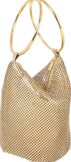 Bijou Brigitte Clutches|Kleine Taschen>Clutch - Shiny Night gold