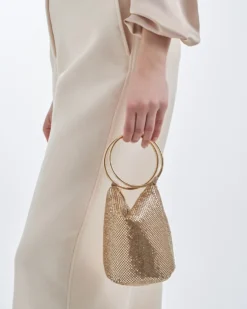 Bijou Brigitte Clutches|Kleine Taschen>Clutch - Shiny Night gold