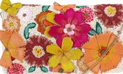 Bijou Brigitte Abendtaschen|Clutches>Clutch - Warm Floral beige, mehrfarbig
