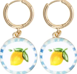 Bijou Brigitte Creolen|Bunter Schmuck>Creolen - Amalfi Glow mehrfarbig