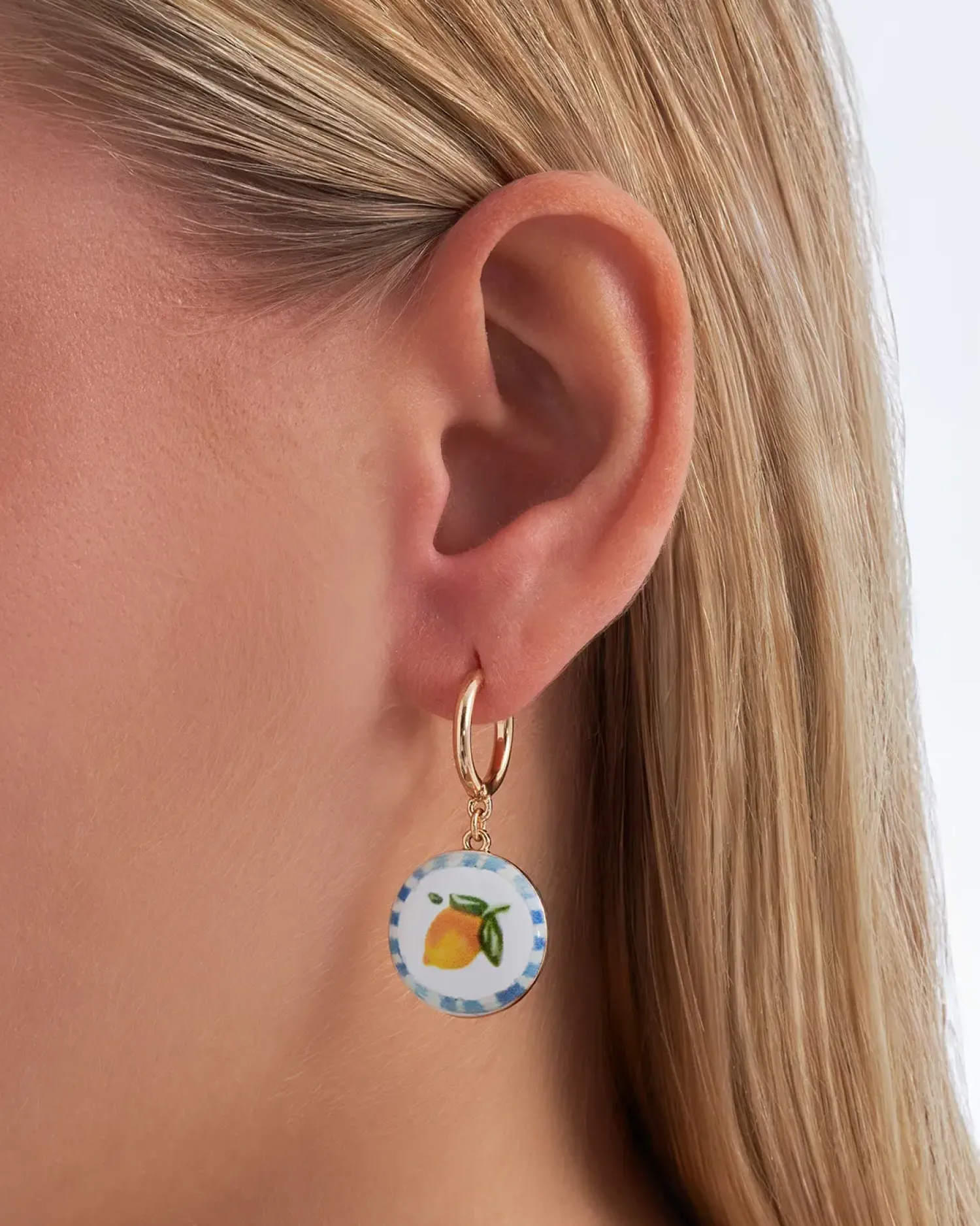 Bijou Brigitte Creolen|Bunter Schmuck>Creolen - Amalfi Glow mehrfarbig