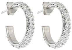 Bijou Brigitte Creolen|Ohrringe 925Er Silber>Creolen - Amazing Sparkle silber