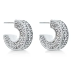 Bijou Brigitte Creolen>Creolen - Angular Shine silber