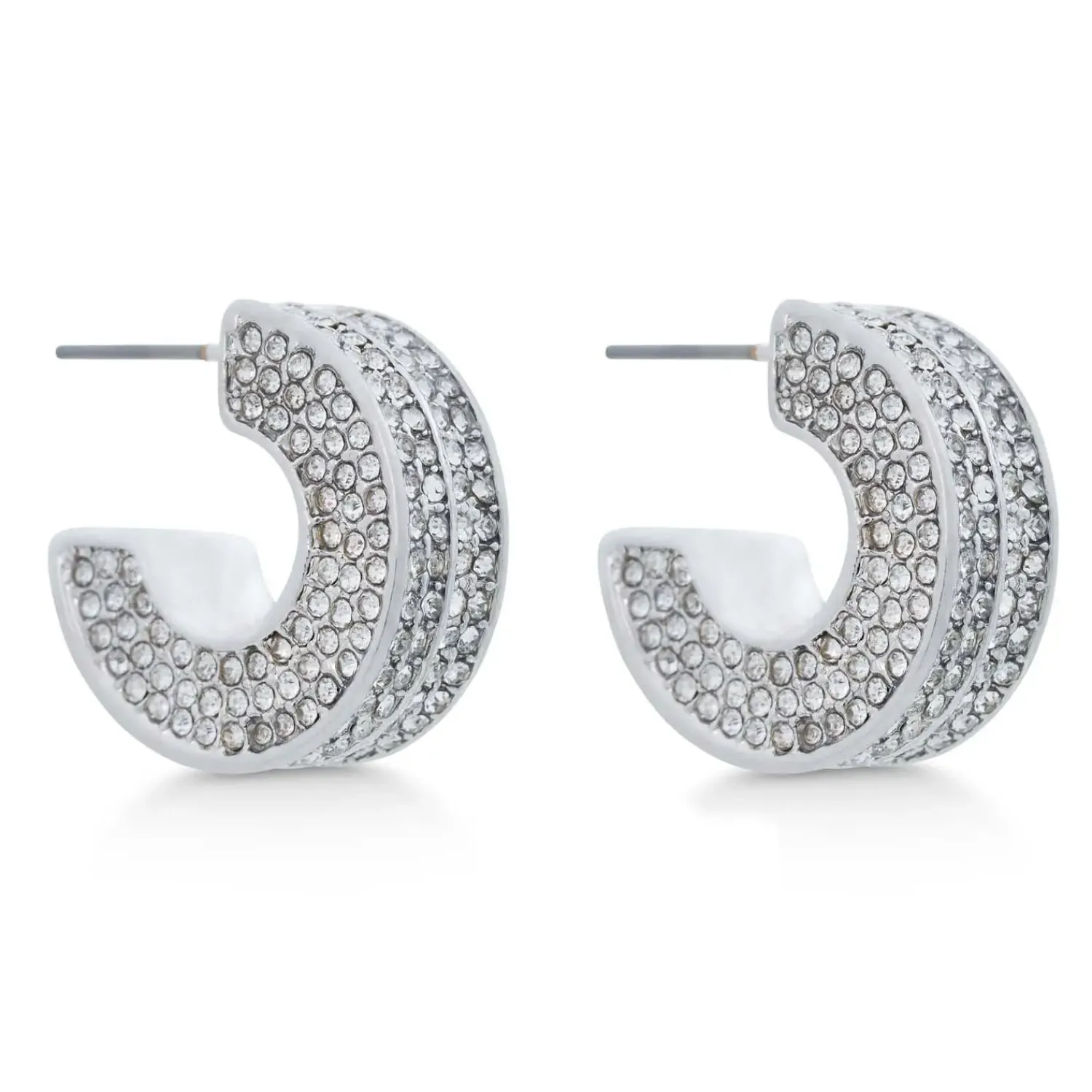 Bijou Brigitte Creolen>Creolen - Angular Shine silber
