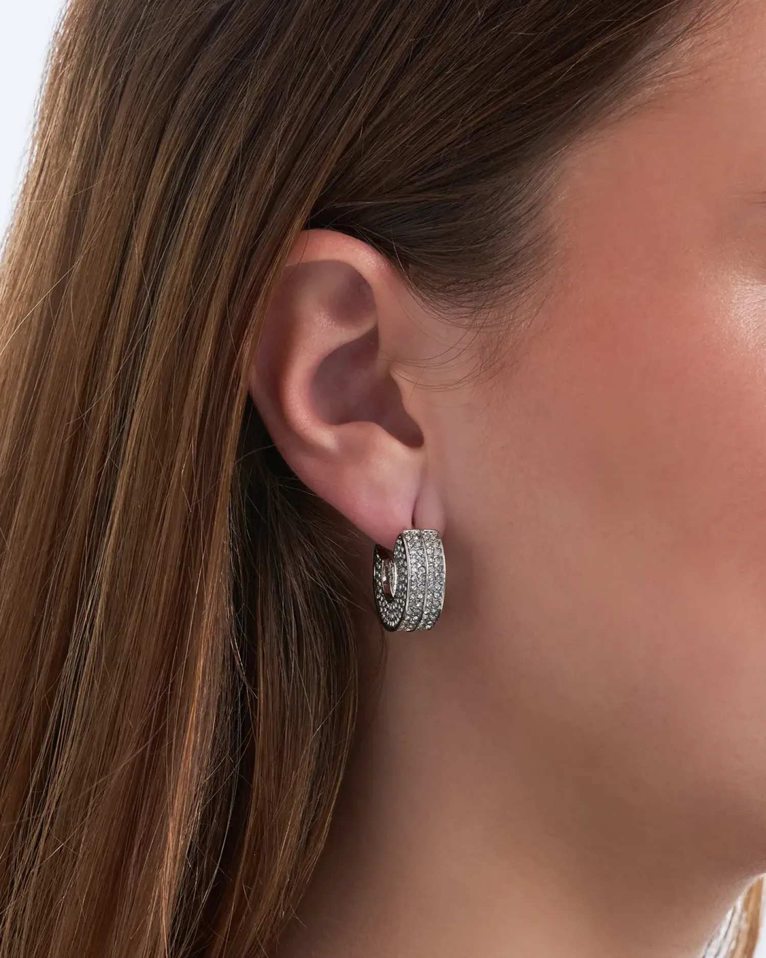 Bijou Brigitte Creolen>Creolen - Angular Shine silber