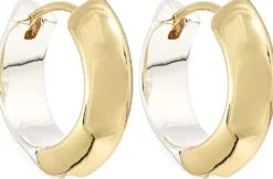 Bijou Brigitte Creolen|Ohrringe Gold>Creolen - Bicolor Classic gold, silber