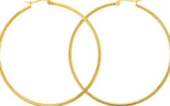 Bijou Brigitte Edelstahlschmuck In Gold|Creolen>Creolen - Big Essential gold