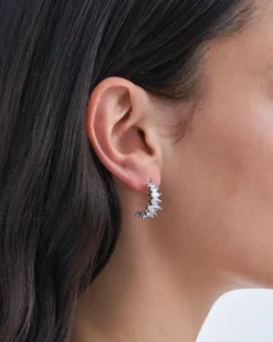Bijou Brigitte Creolen>Creolen - Blinding Shine silber