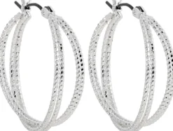 Bijou Brigitte Creolen>Creolen - Bougie Twist silber